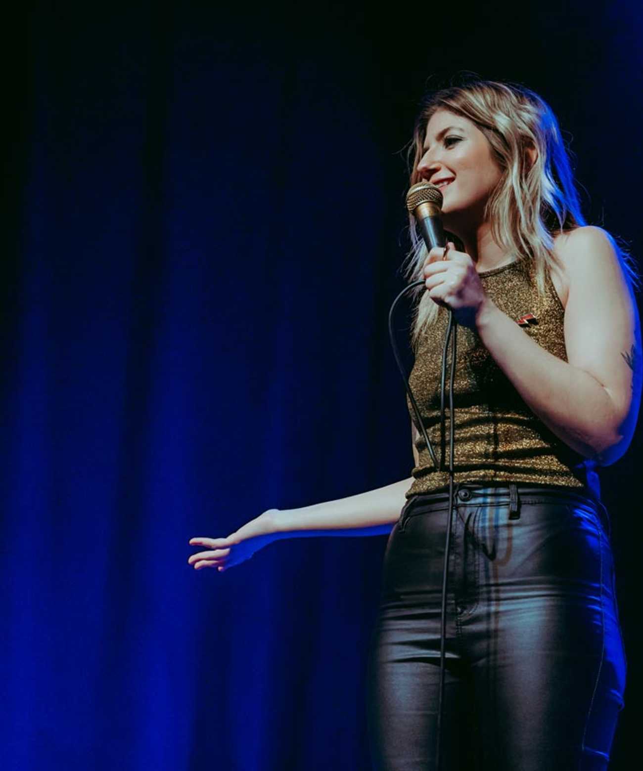 Paula Púa al Comedy Gold Show